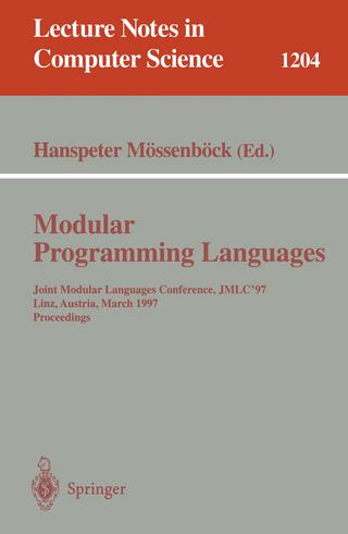 Modular Programming Languages - Hanspeter Mössenböck