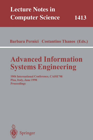 Advanced Information Systems Engineering - Barbara Pernici; Constantino Thanos