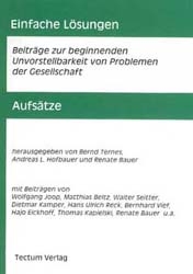 Einfache Lösungen - Bernd Ternes; Andreas L Hofbauer; Renate Bauer