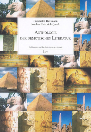 Anthologie der demotischen Literatur - Friedhelm Hoffmann; Joachim F Quack