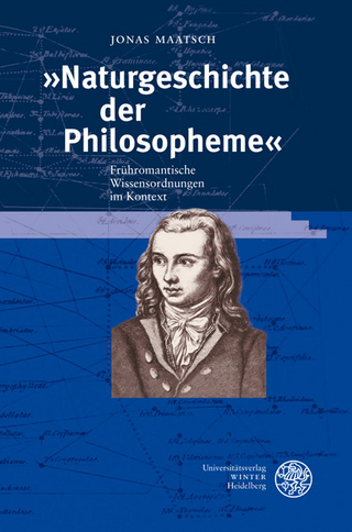 'Naturgeschichte der Philosopheme' - Jonas Maatsch