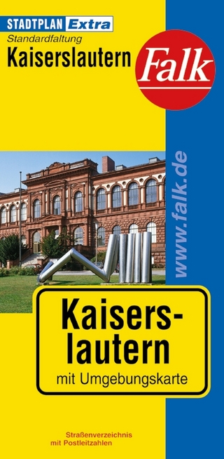 Falk Stadtplan Extra Kaiserslautern 1:20 000