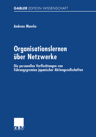 Organisationslernen über Netzwerke - Dr. Andreas Moerke