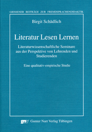 Literatur Lesen Lernen - Birgit Schädlich