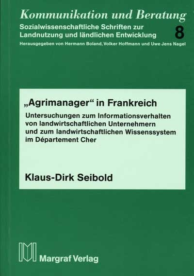 "Agrimanager" in Frankreich - Klaus D Seibold