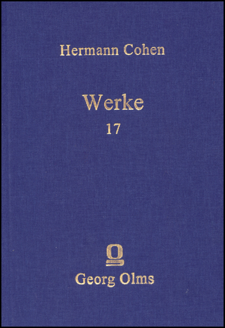 Hermann Cohen. Werke - Helmut Holzhey; Julius H. Schoeps; Christoph Schulte
