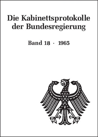 Die Kabinettsprotokolle der Bundesregierung / 1965 - Josef Henke; Christoph Seemann