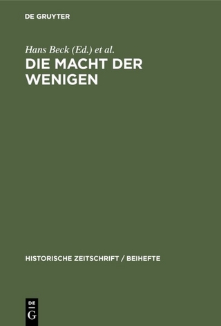 Die Macht der Wenigen - Hans Beck; Peter Scholz; Uwe Walter