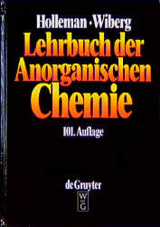 Lehrbuch der Anorganischen Chemie - Arnold F Holleman, Egon Wiberg