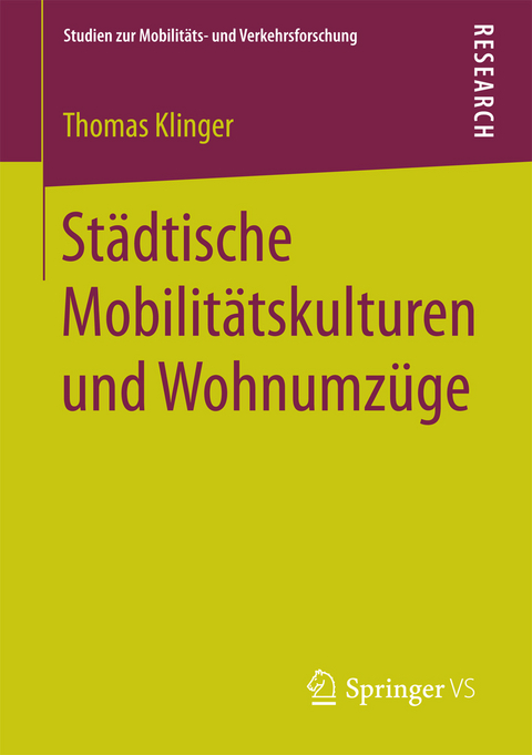 Städtische Mobilitätskulturen und Wohnumzüge - Thomas Klinger