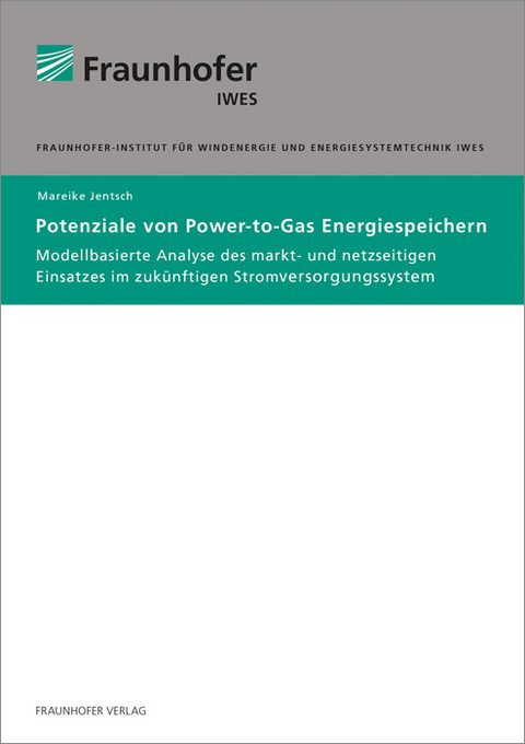 Potenziale von Power-to-Gas Energiespeichern - Mareike Jentsch