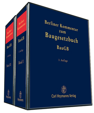 Berliner Kommentar zum Baugesetzbuch - Otto Schlichter; Rudolf Stich; Hans J Driehaus; Stefan Paetow