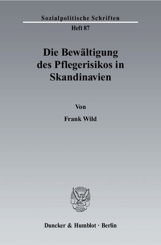 Die Bewältigung des Pflegerisikos in Skandinavien. - Frank Wild