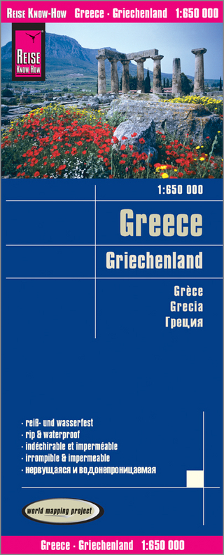 Reise Know-How Landkarte Griechenland / Greece (1:650.000) - Reise Know-How Verlag Peter Rump