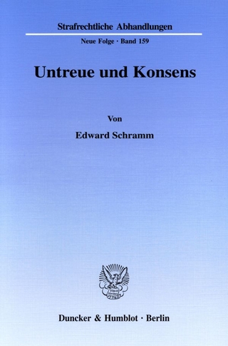 Untreue und Konsens. - Edward Schramm