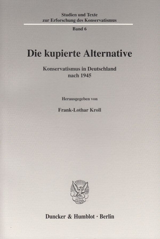 Die kupierte Alternative. - Frank-Lothar Kroll