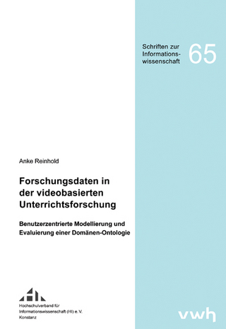Forschungsdaten in der videobasierten Unterrichtsforschung - Anke Reinhold