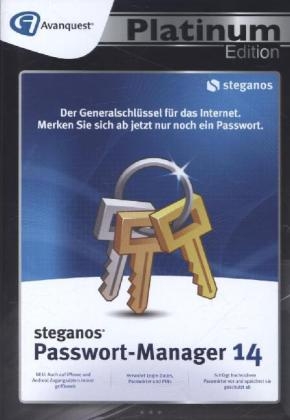 Steganos Passwort-Manager 14, 1 DVD-ROM