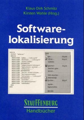Softwarelokalisierung - Klaus D Schmitz; Kirsten Wahle