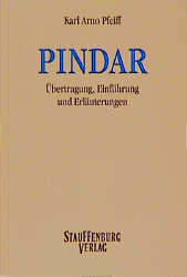 Pindar - Karl A Pfeiff