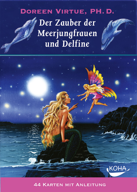 Der Zauber der Meerjungfrauen und Delfine, Orakelkarten (Geschenkartikel) - Doreen Virtue