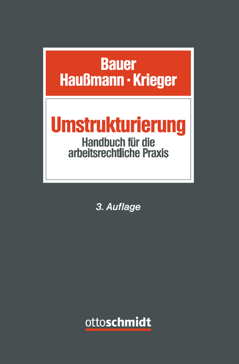 Umstrukturierung - Jobst-Hubertus Bauer, Katrin Haußmann, Steffen Krieger