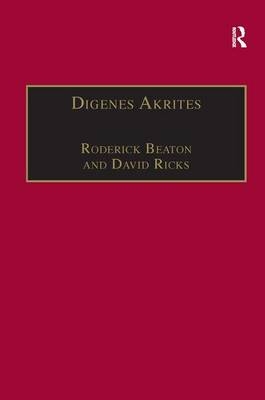Digenes Akrites - Roderick Beaton; David Ricks