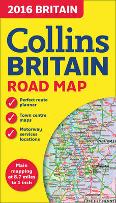 2016 Collins Map of Britain -  Collins Maps