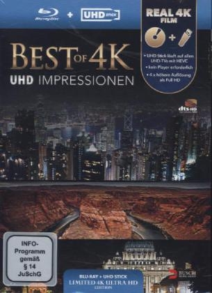 Best of 4K UHD Impressionen UHD Stick in Real 4K + Blu-ray), 1 Blu-ray (Limited Edition)