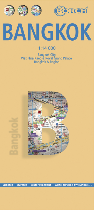 Bangkok, Borch Map - 