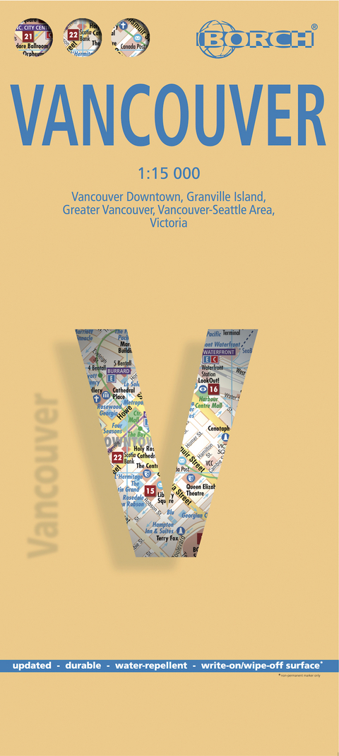 Vancouver, Borch Map