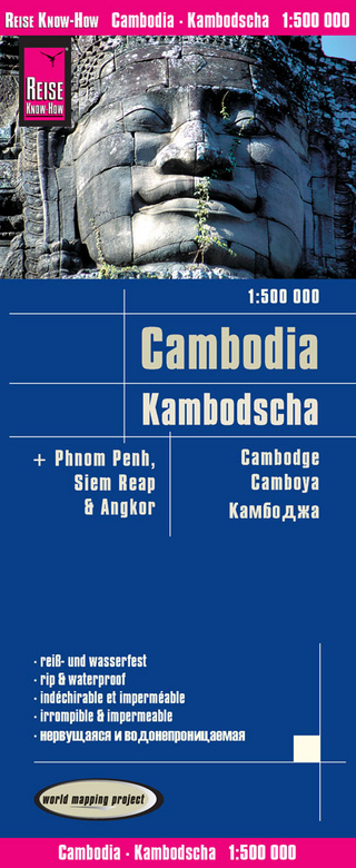 Reise Know-How Landkarte Kambodscha / Cambodia (1:500.000) - Reise Know-How Verlag Peter Rump
