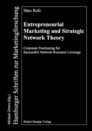 Entrepreneurial Marketing and Strategic Network Theory - Marc Rufo