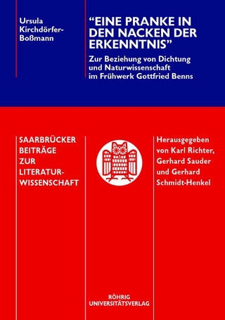 Eine Pranke in den Nacken der Erkenntnis - Ursula Kirchdörfer-Boßmann