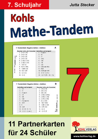 Kohls Mathe-Tandem / Klasse 7 - Jutta Stecker