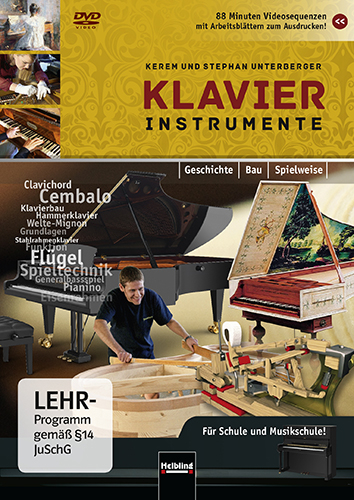 Klavierinstrumente DVD - Stephan Unterberger, Kerem Unterberger