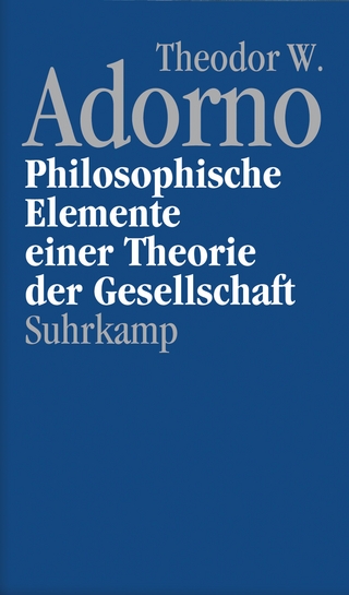 Nachgelassene Schriften. Abteilung IV: Vorlesungen - Theodor W. Adorno; Tobias ten Brink; Marc Phillip Nogueira