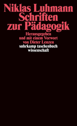 Schriften zur Pädagogik - Niklas Luhmann; Dieter Lenzen