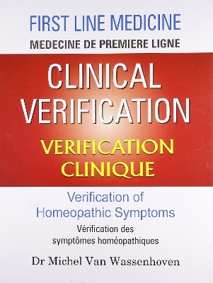 Clinical Verification -- Verification Clinique - Dr Michel Van Wassenhoven