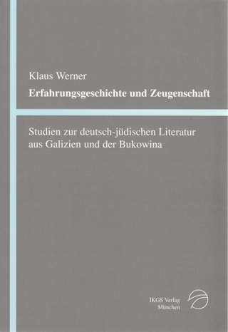 Erfahrungsgeschichte und Zeugenschaft - Klaus Werner