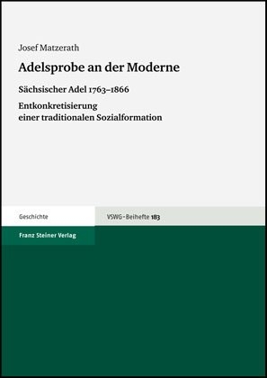 Adelsprobe an der Moderne - Josef Matzerath