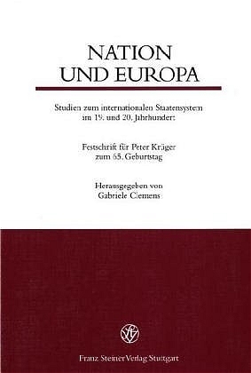 Nation und Europa - Gabriele Clemens
