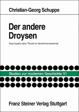 Der andere Droysen - Christian-Georg Schuppe