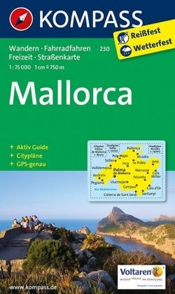 KOMPASS Wanderkarte Mallorca - 