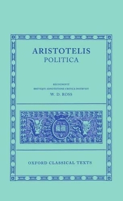 Aristotle Politica - Sir David Ross