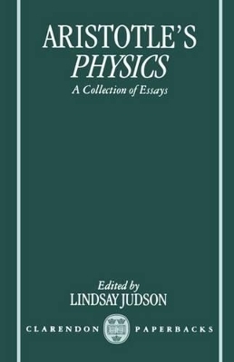 Aristotle's Physics - Lindsay Judson