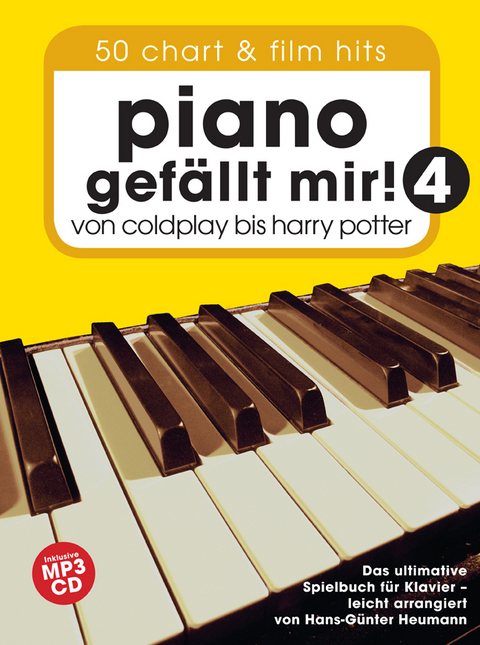 Piano gefällt mir! 50 Chart & Film Hits - Band 4 mit MP3 CD - Hans-Günter Heumann