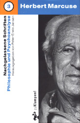 Nachgelassene Schriften / Philosophie und Psychoanalyse - Herbert Marcuse; Peter-Erwin Jansen