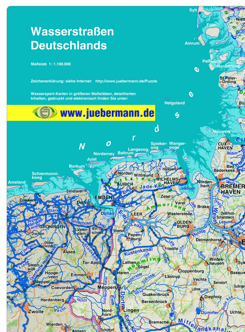 Wasserstraßen Deutschlands - Erhard Jübermann