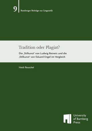 Tradition oder Plagiat? - Heidi Reuschel
